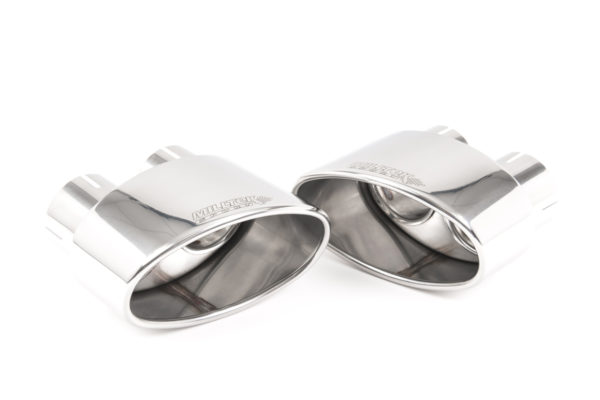 Road+ Cat Back Exhaust System with Polished Oval Trims - Audi RS5 B9.5 2.9 V6 Turbo Sportback (sans FAP) - SSXAU1003 - Milltek – Image 2
