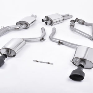 Ligne d'échappement inox Audi S4 3.0 Supercharged V6 B8 - SSXAU262 - Milltek