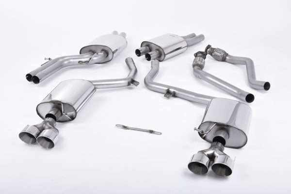 Echappement inox Milltek - Audi S4 3.0 Supercharged V6 B8.5 - SSXAU366