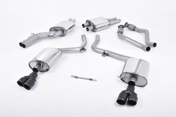 Demi-ligne inox Milltek Sport homologuée CE - Audi S4 3.0 Supercharged V6 B8 - SSXAU556