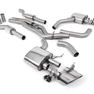CATBACK - Audi RS6 C8 2020+ 4.0 TFSI V8 Bi-Turbo sans FAP - SSXAU940 - Milltek