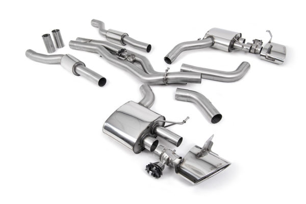 CATBACK - Audi RS6 C8 2020+ 4.0 TFSI V8 Bi-Turbo sans FAP - SSXAU940 - Milltek