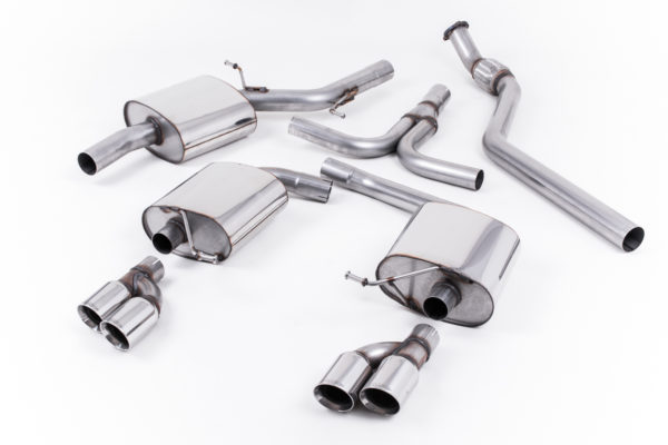 Demi-ligne Inox Audi A5 Sportback 2.0 TFSI - SSXAU242 - Milltek