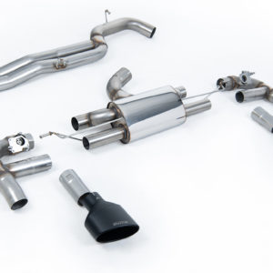 Demi-lign Inox version RACE - Audi RS3 8V Sedan 400cv - (Sans FAP) - SSXAU982 - Milltek