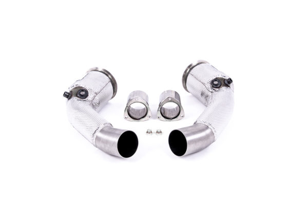 Downpipe Decata  - Audi S8 D5 2019+ 4.0 TFSI V8 (sans FAP)- SSXAU908 - Milltek