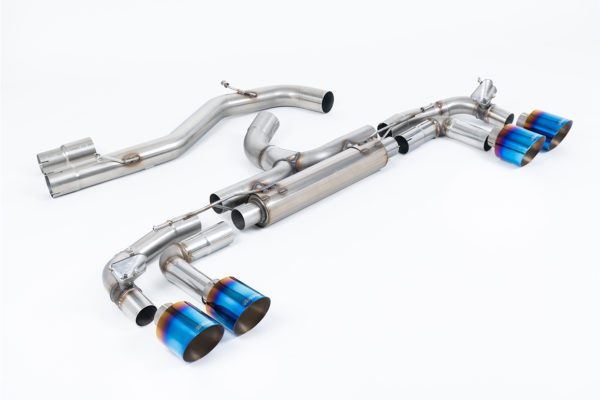Ligne inox après FAP - Sans silencieux central - Audi S3 2.0 TFSI 310cv 8Y - SSXAU1015 - Milltek