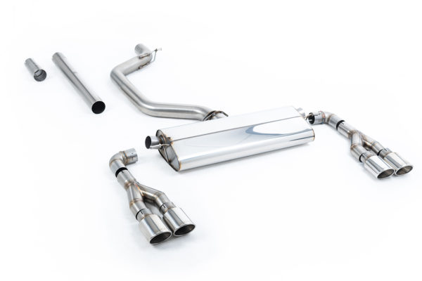 Ligne d'échappement inox 80mm après FAP Seat Leon Cupra Mk4 300cv (2021+) - SSXSE261 - Milltek