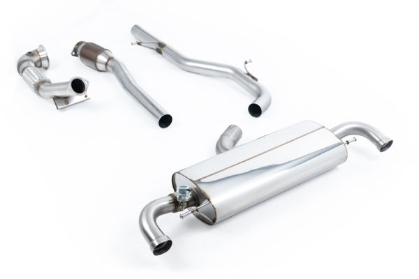 Ligne Complète Race - Sortie Turbo 100 mm - Avec catalyseur Sport - AUDI TTRS 8J 2.5 TFSI - SSXAU250 - Milltek