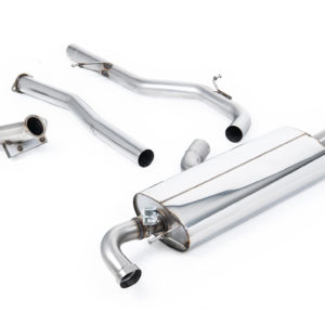 Ligne d'échappement inox Complète Race Décata Audi TT Mk2 TT RS Coupé 2.5 Litres TFSI Quattro - SSXAU255 - Milltek