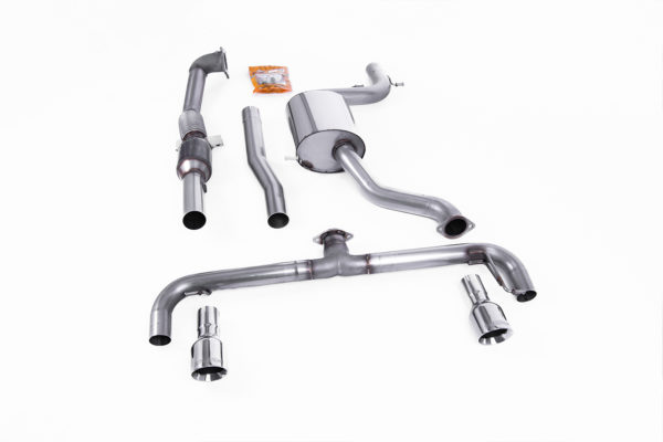 Ligne inox Milltek 76mm CataSport 200 CPSI - VW Golf 6 Gti 2.0TSI EA888.2 & Scirocco R 2.0 TFSI EA113 - SSXVW152 - Milltek