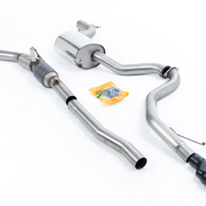 Ligne Complète Inox CataSport Hi-Flow Race 200 CPSI - VW Jetta Mk6 GLI 2.0 TSI -SSXVW318 - Milltek