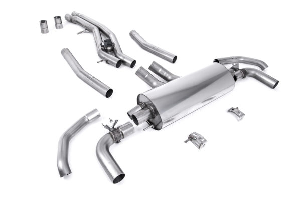 Ligne d'échappement sport inox - AUDI SQ7 4.0 V8 - SSXAU1027 - Milltek