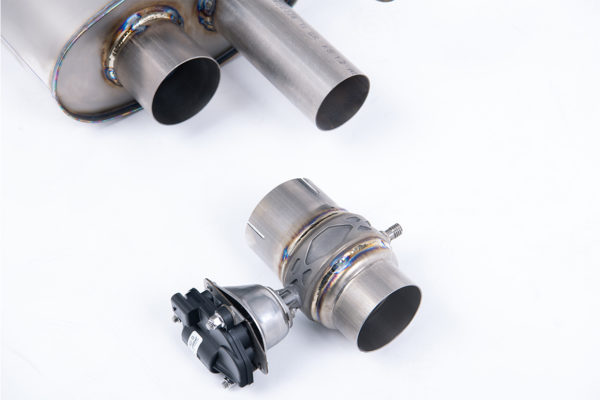 Upgrade Kit to Signature Series Titanium Axle Back System from any existing Milltek Sport Stainless Options - Audi RS6 C8 2020 - Present 4.0 V8 Bi-Turbo GPF Models Only - Signature Series TitaniumAudi RS6 C8 2020 - Present 4.0 Bi-Turbo Non GPF - USA ROW Models - Signature Series TitaniumAudi RS7 C8 2019 - Present V8 Bi-Turbo Non GPF - USA ROW Models - Signature Series TitaniumAudi RS7 C8 2019 - Present V8 Bi-Turbo OPF GPF Models - Signature Series Titanium - SSXAU1048 - Milltek – Image 2