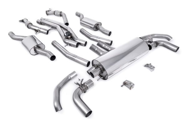 Ligne après FAP d'échappement Sport - AUDI SQ7 4M - 4.0 TFSI V8- SSXAU1026 - Milltek
