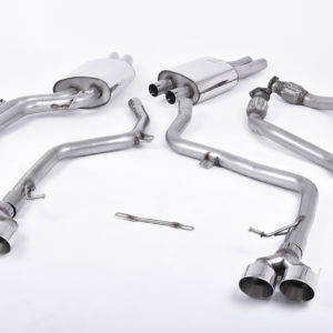 Ligne d'échappement inox - Race Système - Audi S4 3.0 Supercharged V6 B8.5 - SSXAU376 - Milltek