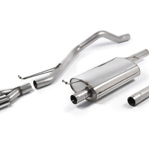 Ligne d'échappement inox VW Transporter T6 LWB 150/180/204 cv 2.0 BiTDI 2WD et 4Motion - (2015+) - SSXVW212 - Milltek