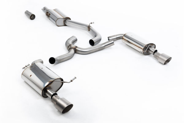 Ligne d'échappement pour VW GOLF 7 1.8 TSI - avec silencieux intermédiaire - SSXVW754 - Milltek