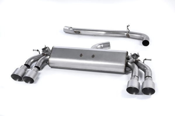Ligne d'échappement inox après FAP - Sans silencieux intermédiaireAudi S3 2.0 TFSI Quattro 3 Portes 8V.2 (2020+ - SSXAU394 - Milltek
