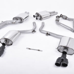 Demi-ligne inox Milltek Sport homologuée CE - Audi S4 3.0 Supercharged V6 B8 - SSXAU556