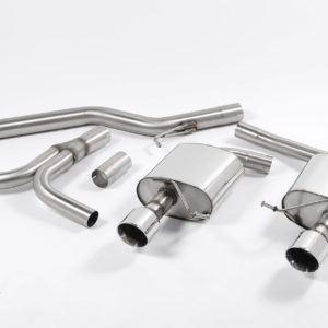 Ligne d'échappement inox après FAP - Audi A5 Coupé 3.0 TDi Quattro - FAP - (2007+) - SSXAU273 - Milltek