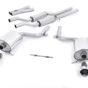 Ligne d'échappement Inox - Audi S4 4.2 V8 Quattro B6 - SSXAU296