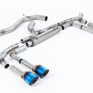 Ligne après FAP - Sorties Titanium Burnt - Audi S3 8Y 2.0 TFSI Quattro 310cv - FAP - SSXAU1022 - Milltek