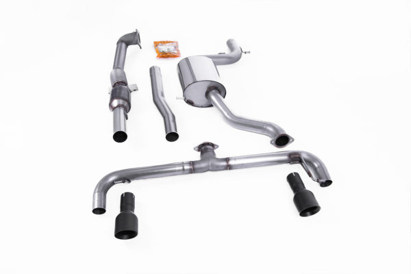 Ligne inox Milltek complète Race 76 mm - Avec Catalyseur HiFlow Race 200 CPSI - VW Scirocco R SSXVW186 - Milltek