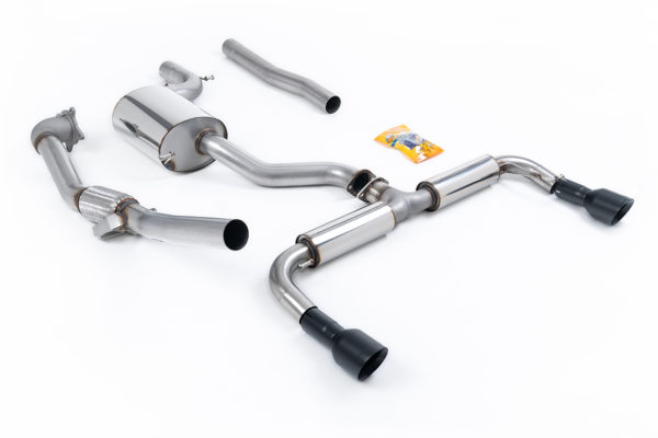 Ligne d'échappement Inox complète - Décata - VW Golf Mk6 GTi 2.0 TSI 210cv (EA888.2) - SSXVW188 - Milltek