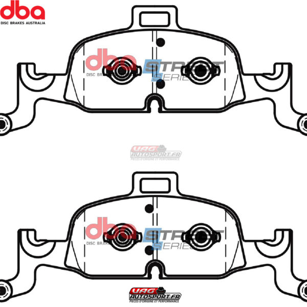 Plaquettes de frein Avant - Street Series Ceramic - DB15060SS - DBA Brakes – Image 2