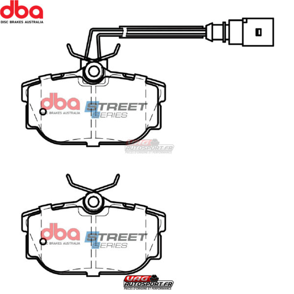Plaquettes de frein Arrière  - Street Series Semi-metallic - DB2055SS - DBA Brakes – Image 2