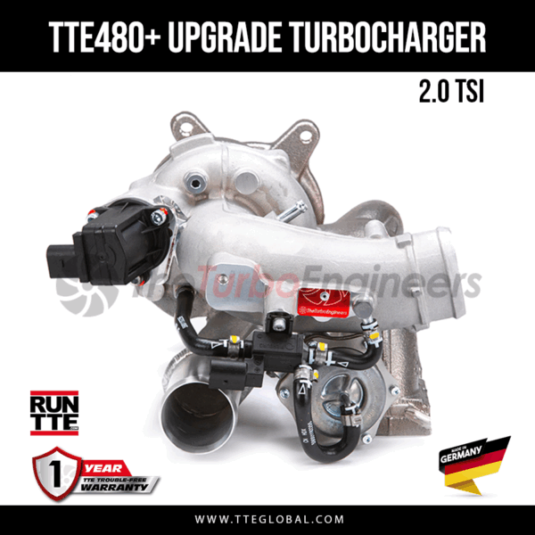 Turbo Hybride TTE480+ 5154 - VAG 2.0 TFSI EA888.1/EA888.2 - MK6 GTi - TTE