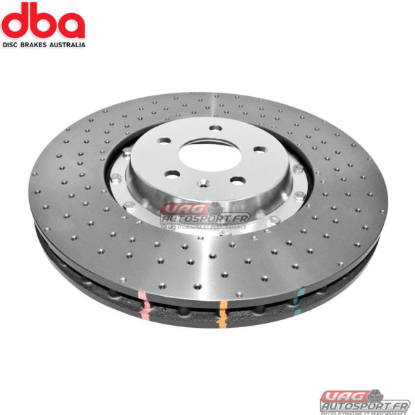 Disques de frein Avant - 5000 series - percé & Wave Design bol argent - DBA52774SLVXD - DBA Brakes – Image 2