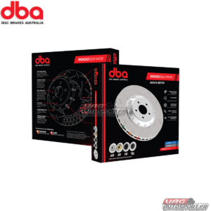 Disques de frein Avant - 5000 series - percé & Wave Design bol argent - DBA53004SLVXD - DBA Brakes