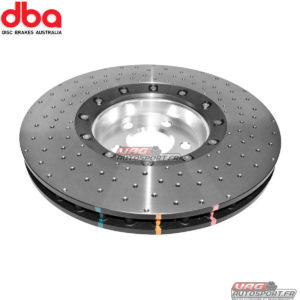 Disques de frein Avant - 5000 series - percé & Wave Design bol argent - DBA52774SLVXD - DBA Brakes