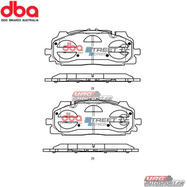 Plaquettes de frein Avant - Audi E-tron 2018 - On F - DB15030SSEV - DBA Brakes