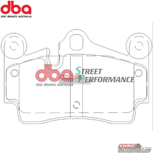 Kit de Freinage DBA : Disques Street Series T2 Slotted + Plaquettes de frein Street Performance (2x DBA2245S + DB1677SP) – Image 2