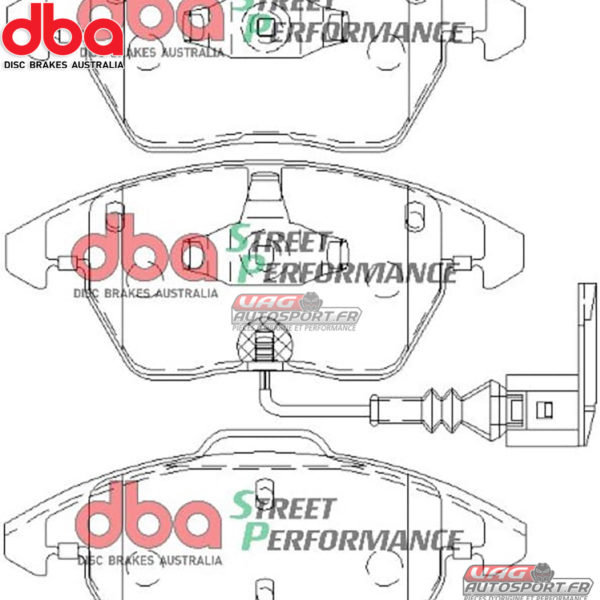Kit freins DBA - Disques Street Series En-Shield Plain + Plaquettes de frein Street Performance (2x DBA2806E + DB1849SP) – Image 2
