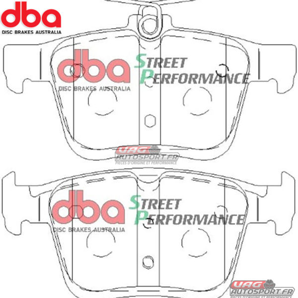 Pack freinage - DBA BRAKES - Disques Street Series En-Shield Plain + Plaquettes de frein Street Performance (2x DBA2809E + DB2384SP) – Image 2