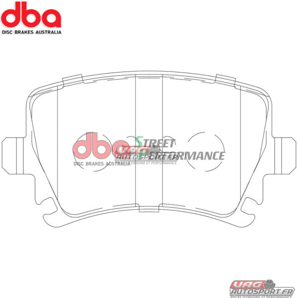 Kit de Freinage DBA : Disques Street Series T2 Slotted + Plaquettes de frein Street Performance (2x DBA2809S + DB1865SP) – Image 2