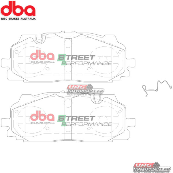Kit Freins DBA : Disques Street Series T2 Slotted + Plaquettes de frein Street Performance (2x DBA3016S + DB15030SP) – Image 3