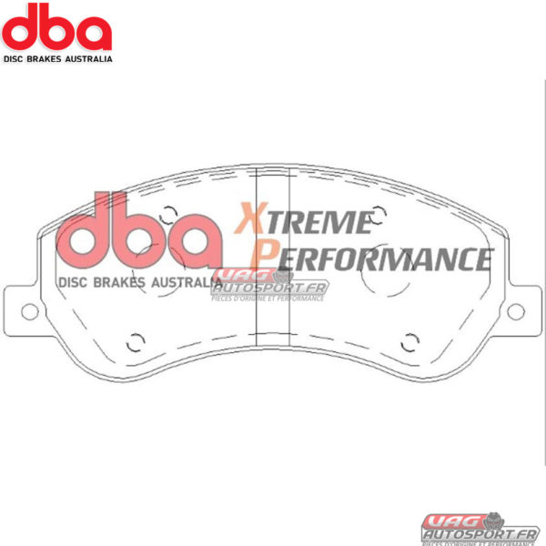 Kit freins DBA - Disques 4000 Series T3 Slotted + Plaquettes de frein Xtreme Performance (2x DBA42238S + DB1915XP) – Image 2