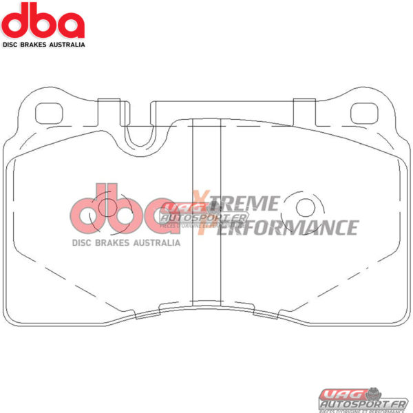 Kit Freins DBA :  Disques 4000 Series T3 Slotted + Plaquettes de frein Xtreme Performance (2x DBA42244S + DB2228XP) – Image 2