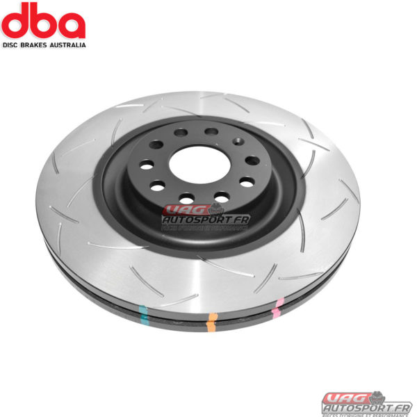 Pack freinage - DBA BRAKES -Disques 4000 Series T3 Slotted + Plaquettes de frein Xtreme Performance (2x DBA42808S + DB2402XP) – Image 3