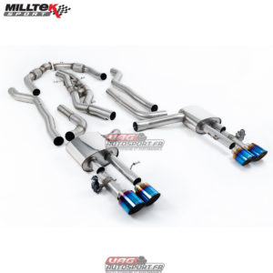Cat-back Audi S8  D5 4.0 TFSI V8 Saloon / Sedan - Long Wheel Base (Non OPF/GPF US/ROW Models)2020-2025 - SSXAU1068 - Milltek
