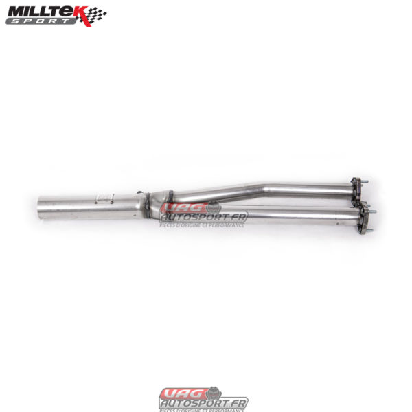 Remplacement de catalyseurs - Montage obligatoire avec ligne Milltek 70 mm - Audi TT 180 / 225 Quattro Coupe et Roadster - SSXAU340 - Milltek