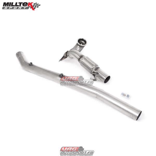 Large-bore Downpipe and De-cat Audi S3  2.0TFSI Quattro Saloon/Sedan 310PS 8Y (North American / Non-OPF Models Only)2022-2025 - SSXVW676 - Milltek