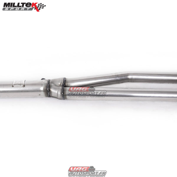 Remplacement de catalyseurs - Montage obligatoire avec ligne Milltek 70 mm - Audi TT 180 / 225 Quattro Coupe et Roadster - SSXAU340 - Milltek – Image 2