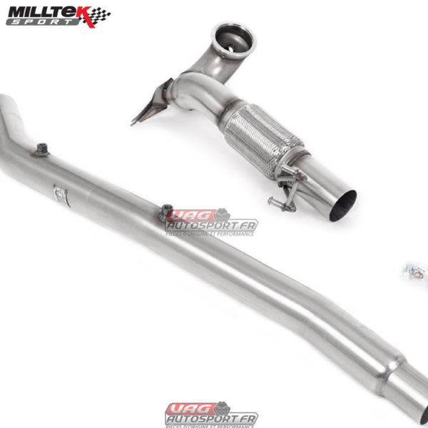 Large-bore Downpipe and De-cat Audi S3  2.0TFSI Quattro Saloon/Sedan 310PS 8Y (North American / Non-OPF Models Only)2022-2025 - SSXVW677 - Milltek – Image 2
