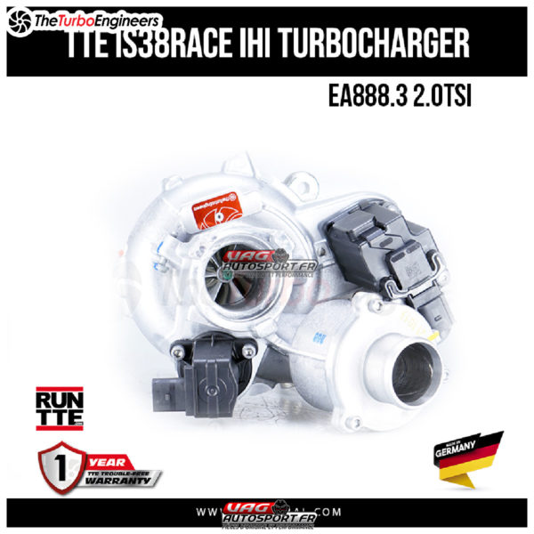 Turbo Hybride TTE IHI IS38 Race pour moteur VAG 2.0 TSI EA888.3 - MQB – Image 4