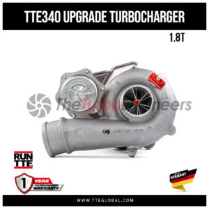 Turbo Hybride TTE340 pour STAGE 3 - moteur VAG 1.8T - Audi S3 8L / GOLF MK4 Gti - TTE10007